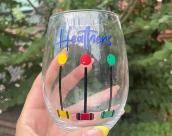 The Broadway Collection: HEATHERS Inspired Wine Glass