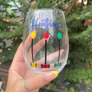 The Broadway Collection: HEATHERS Inspired Wine Glass
