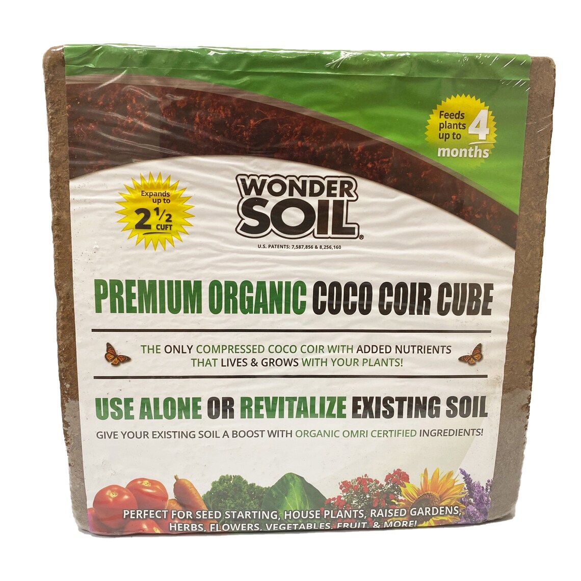 Wonder Soil Organic Coco Coir Cube Nutrient Rich Coco Coir Etsy