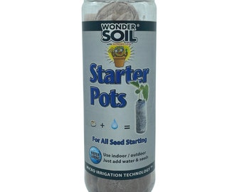 Wonder Soil Seed Starter Pots tube (20 pots)