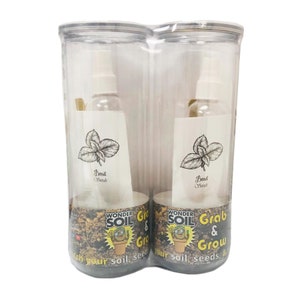 Wonder Soil Grab & Grow Garden Kit - Grow your own Basil plant!