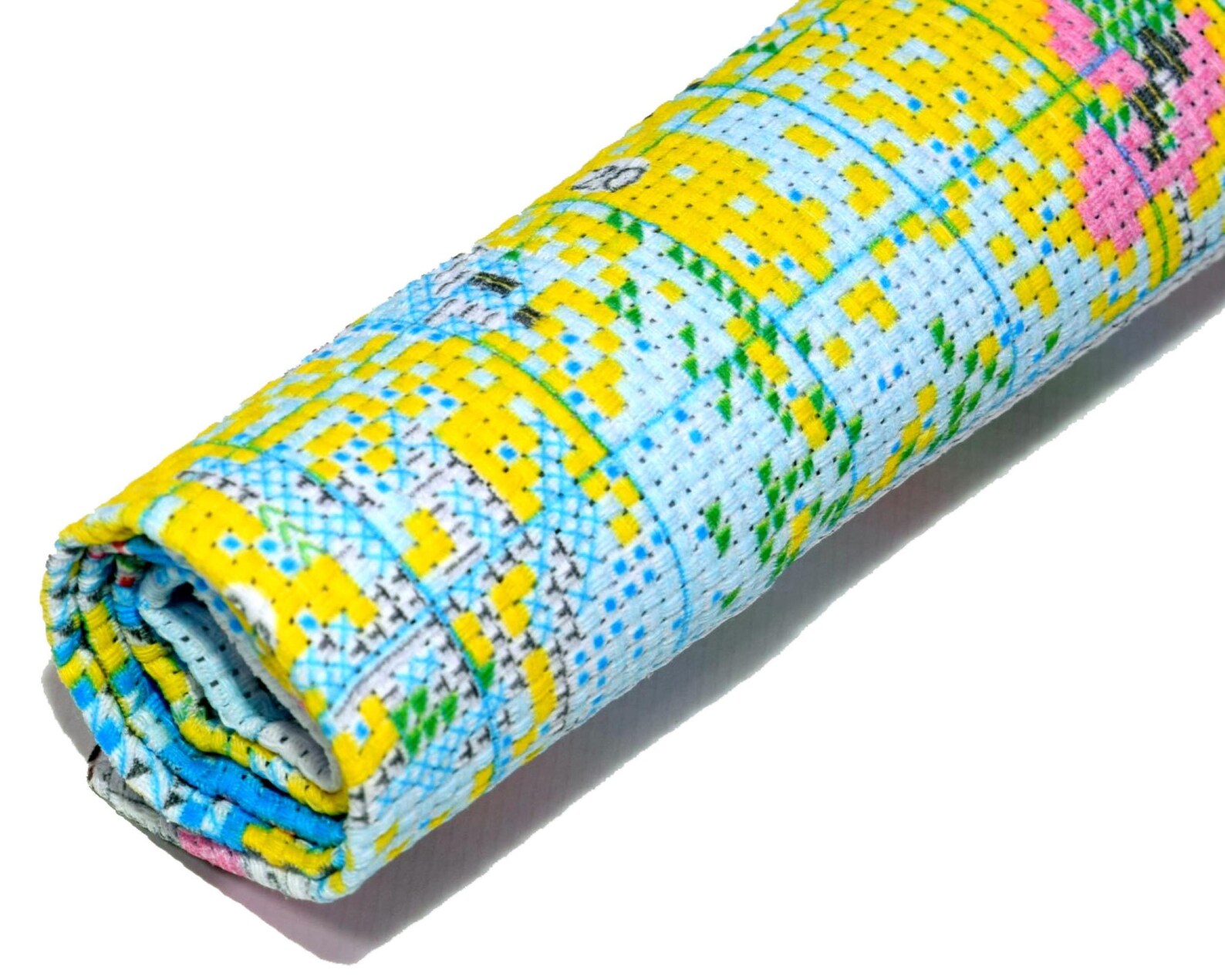 Blossom and Two Yellow Birds Cross Stitch Silk Thread Complete Etsy UK