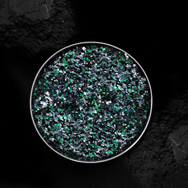 Green Zirconite | Glitter Mineral Flakes