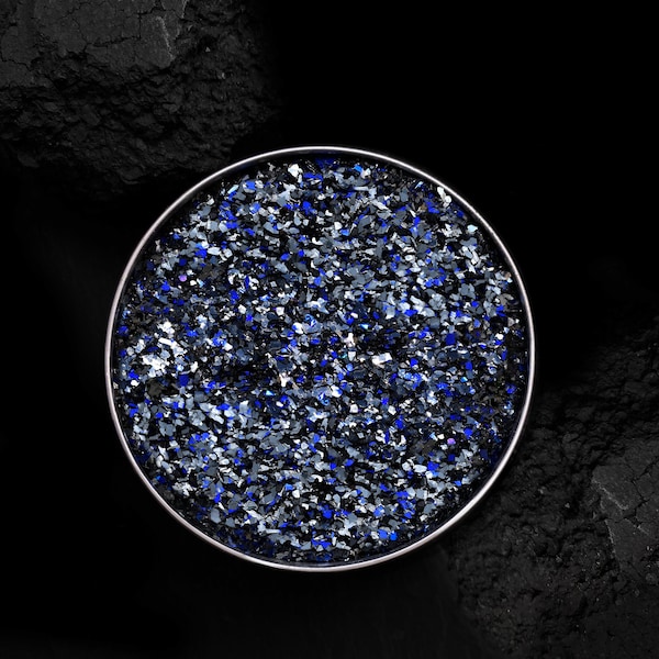 Blue Zirconite | Glitter Mineral Flakes