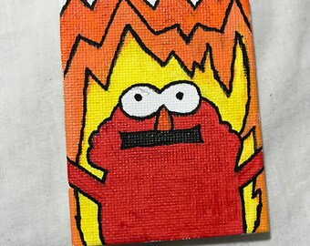 Fire Elmo Etsy