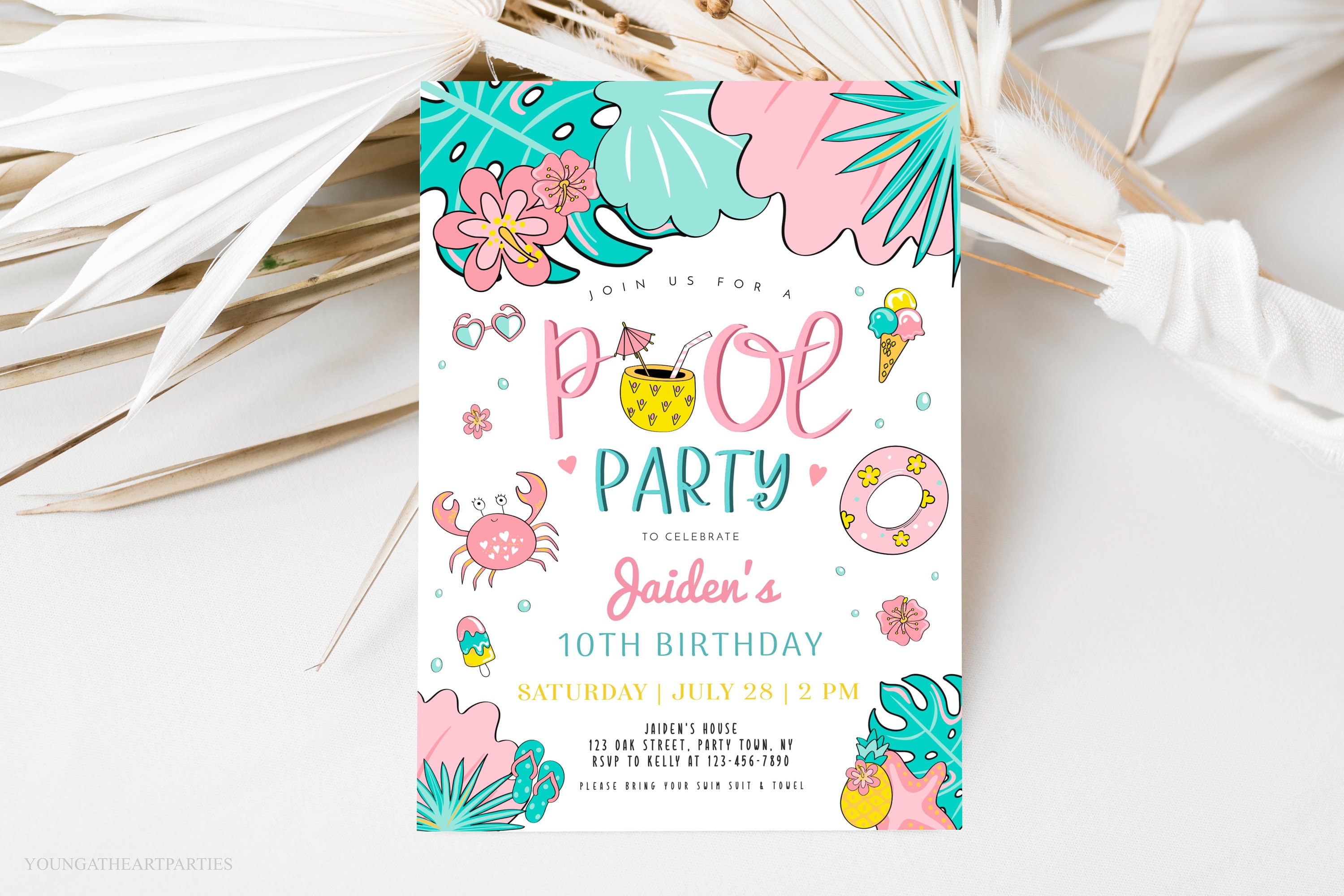 16+ 15Th Birthday Pool Party