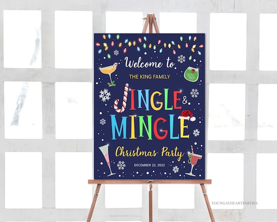 Custom Photo Welcome To The Jingle Party Hop - Family Personalized Cus – PawUnique