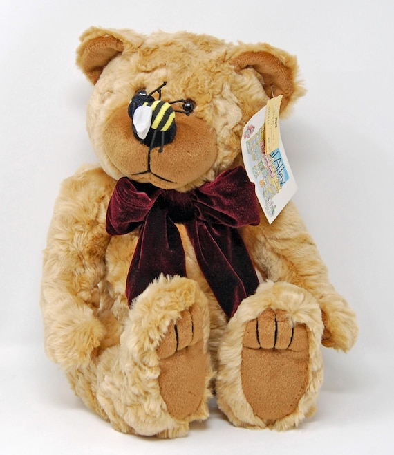 P&S Teddy Bear 2000年限定 1000体限定 Vintage 2000 Animal Alley Teddy Bear With Bee - Toys R Us NWT - Etsy