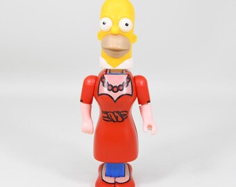 Vintage PEZ Dispenser The Simpsons Homer in Marge's Red Dress Slovania Mistake