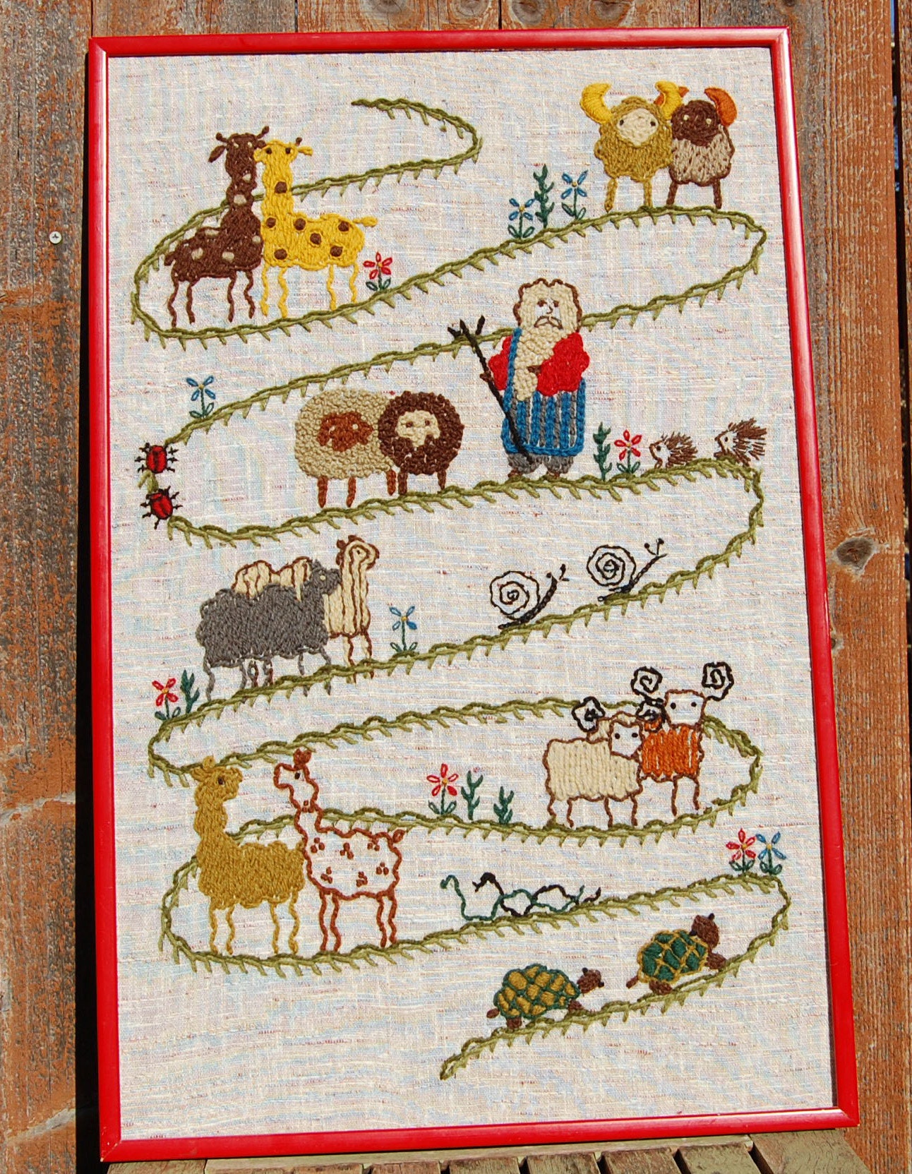 Needlepoint Noahs Ark 