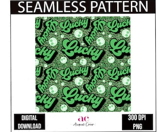 Lucky | St. Patrick’s Day | Seamless | Digital
