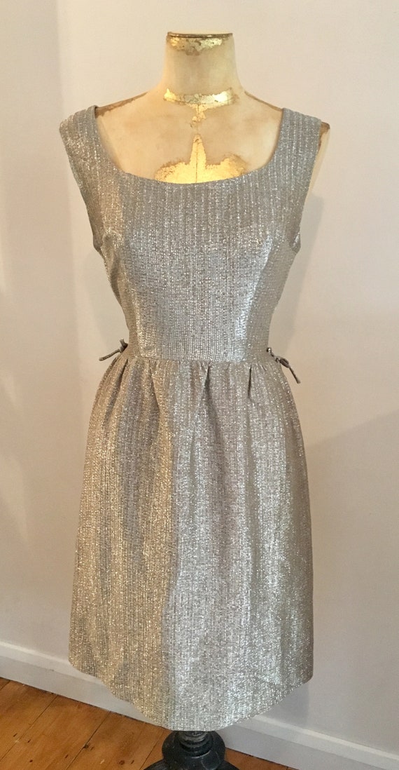 50s Gold Dress