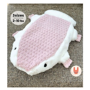 Cute PINK FAIRY ARMADILLO Hot/Cold Weighted Plush Animal | 2–10 lb Cozy Hug Pillow | Washable Cover | Heating Pad | Handmade | Unique Gift