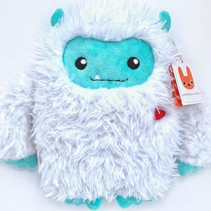 CUTE YETI Weighted Plush: Hot/Cold Therapeutic Companion, Cozy Hug Pillow, Eco-Friendly Heating Pad, Handmade Comfort Gift - Choose Color