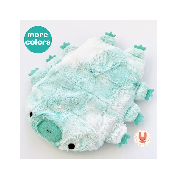 11 Colors Cute Water Bear Weighted Plush Tardigrade Animal | Comfort Hug Pillow | Washable | Heatable | Unique Science Gift | MADE TO ORDER