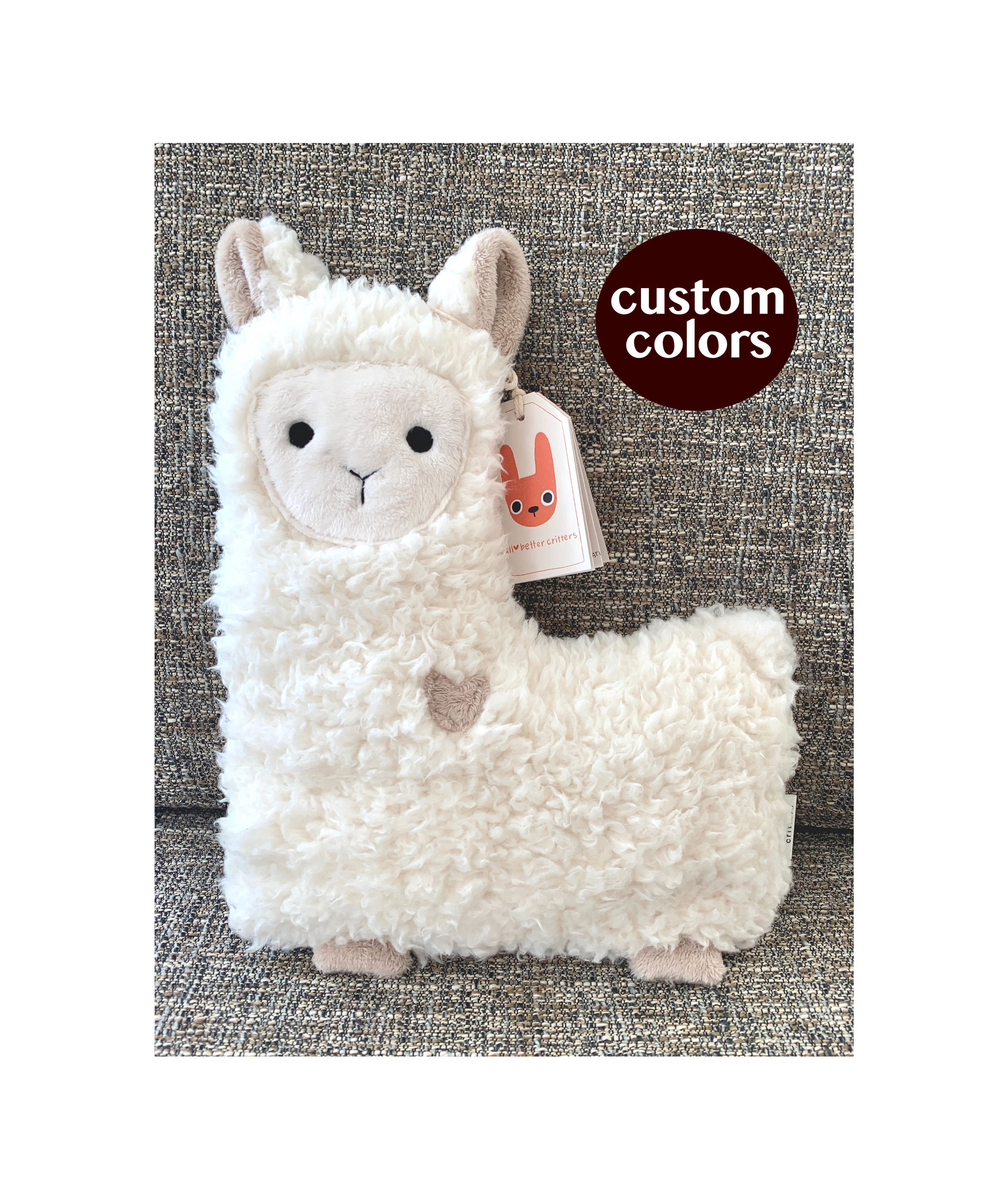 llama microwave plush