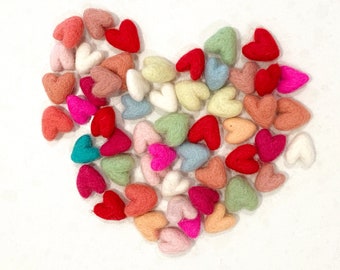 Tiny Wool Felt Heart | Scented or Unscented | Add to AllBetterCritter Insert | Aromatherapy Hearts | Add a Pinch of Magic to Your Critter