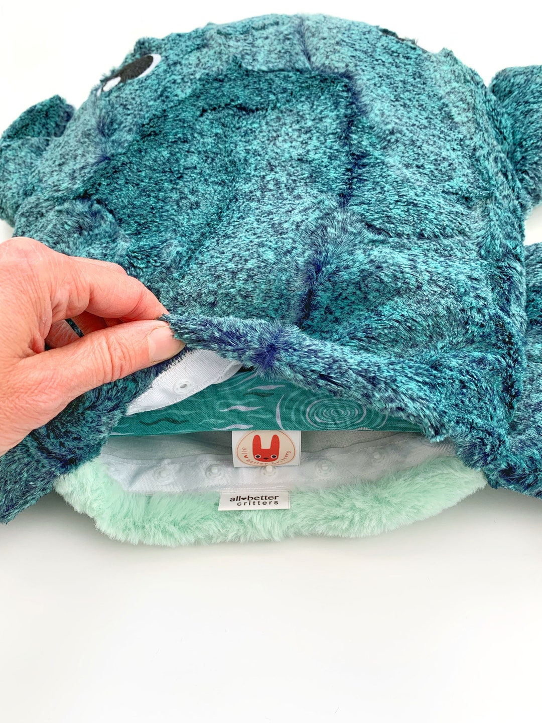 Snap Closure instead of Velcro for All Better Critter Outer Cover Add