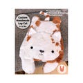 CUTE CAT Weighted Plush Animal: Hot/Cold Therapy, Comfort Lap Pet, Eco-Friendly Heating Pad, Washable Cover, Handmade Gift — Custom Colors
