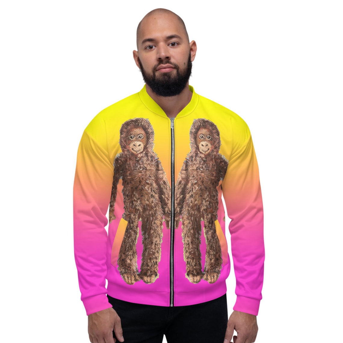 Men Funny Jacket Clothing With Attitude Surprise Him Etsy