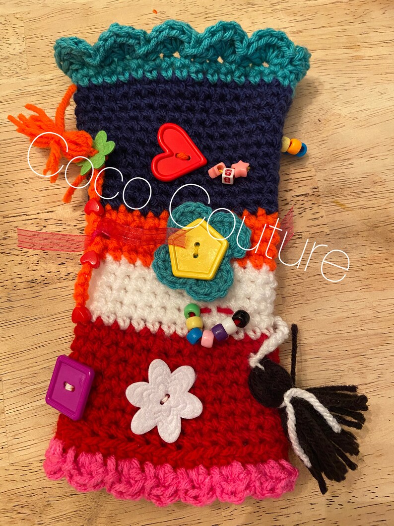 Fidget Sleeves Crochet Alzheimers Dementia Autism Nursing Home Senior