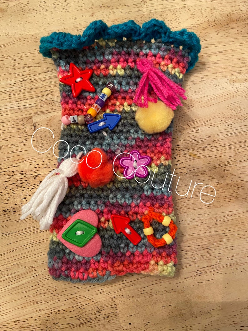 Fidget Sleeves Crochet Alzheimers Dementia Autism Nursing Home Senior