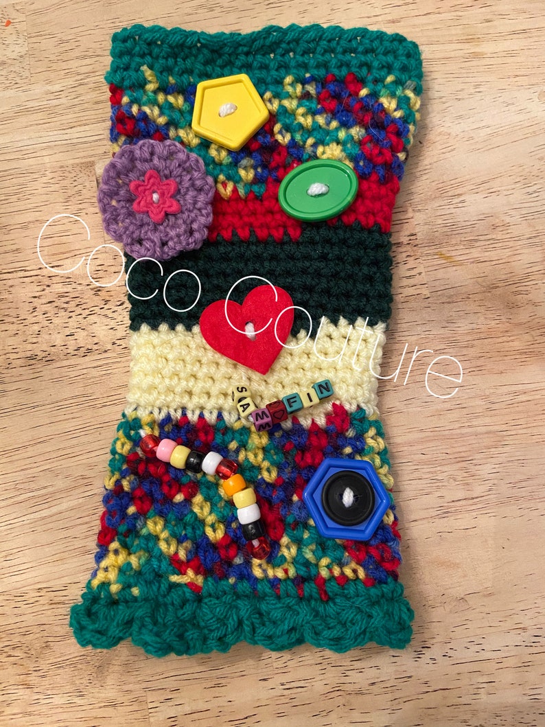 Fidget Sleeves Crochet Alzheimers Dementia Autism Nursing Home Senior