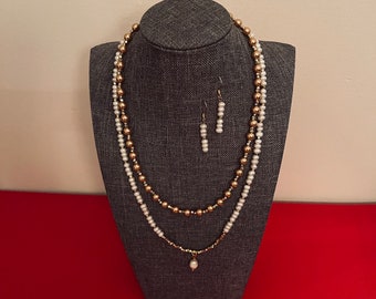 Selina beautiful pearls set