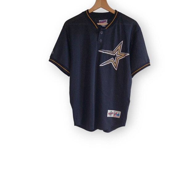 Majestic #5620 Houston Astros Navy Baseball Jersey – MLB Unisex Adult Sizes SM & XXL