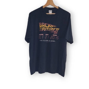 Vintage Back To The Future Part 2 T-Shirt Size XL
