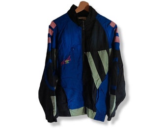 Vintage Adidas Planet Track Jacket 90s Size US M S
