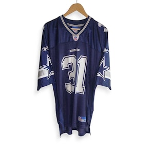 Dallas Cowboys Jersey Size 48 Reebok Marion Barber Blue
