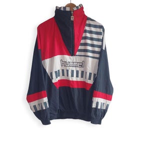 Vintage Hummel Pullover Jacket Windbreaker L