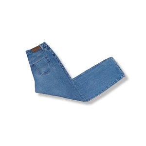 Vintage Tommy Hilfiger Blue Denim Jeans Made In Mexico US Fabric 90s Classic Clothing