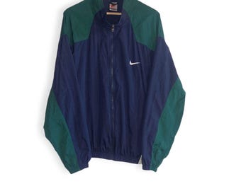ヴィンテージ ナイキ トラックジャケット サイズM ブルー 90年代