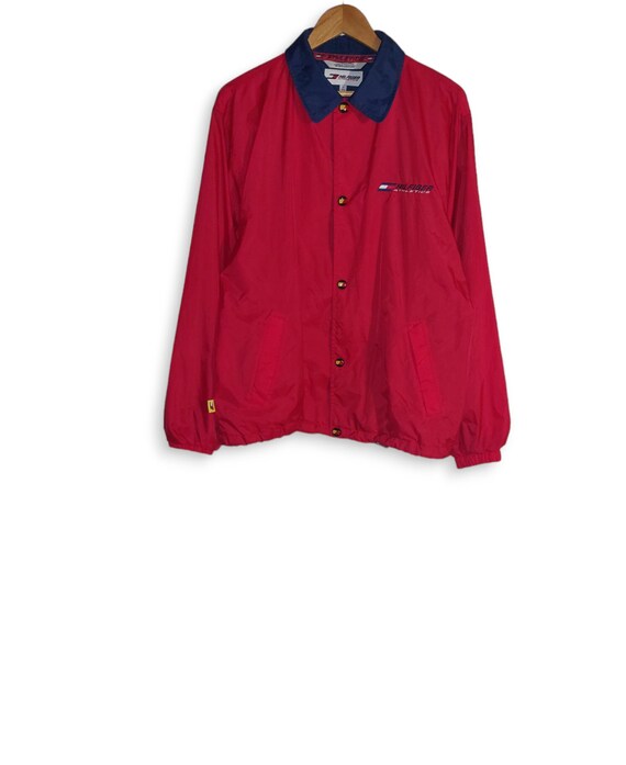 Rode jas tommy hilfiger new arrivals
