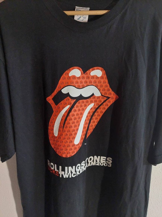 Vintage Jerzees Rolling Stones Licks T-Shirt Twic… - image 2