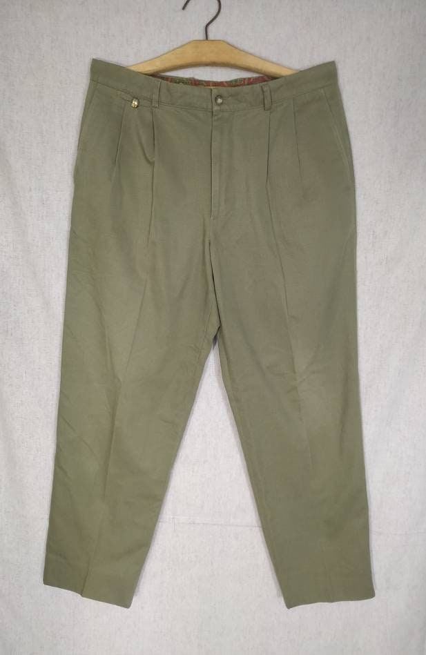 Belfe & Belfe Vintage Pants Size 54 Cotton Made in Italy BF - Etsy UK