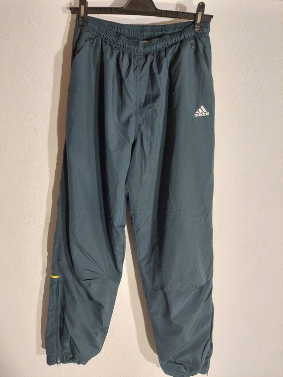 パンツ 90s adidas Track Pants US.L 90s Adidas Vintage Men's Track Pants - L Gray Nylon Blend - Etsy
