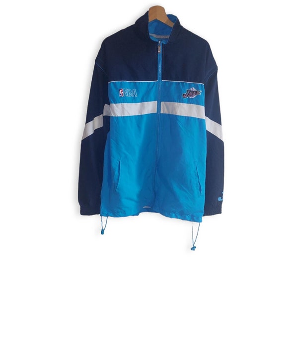 Vintage Blue NBA Utah Jazz Track Jacket Etsy Ireland