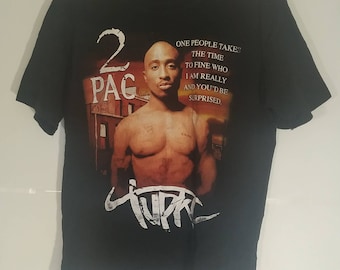 Reo 2pac T-shirt Size M Vintage 90&#39;s 2pac shakur