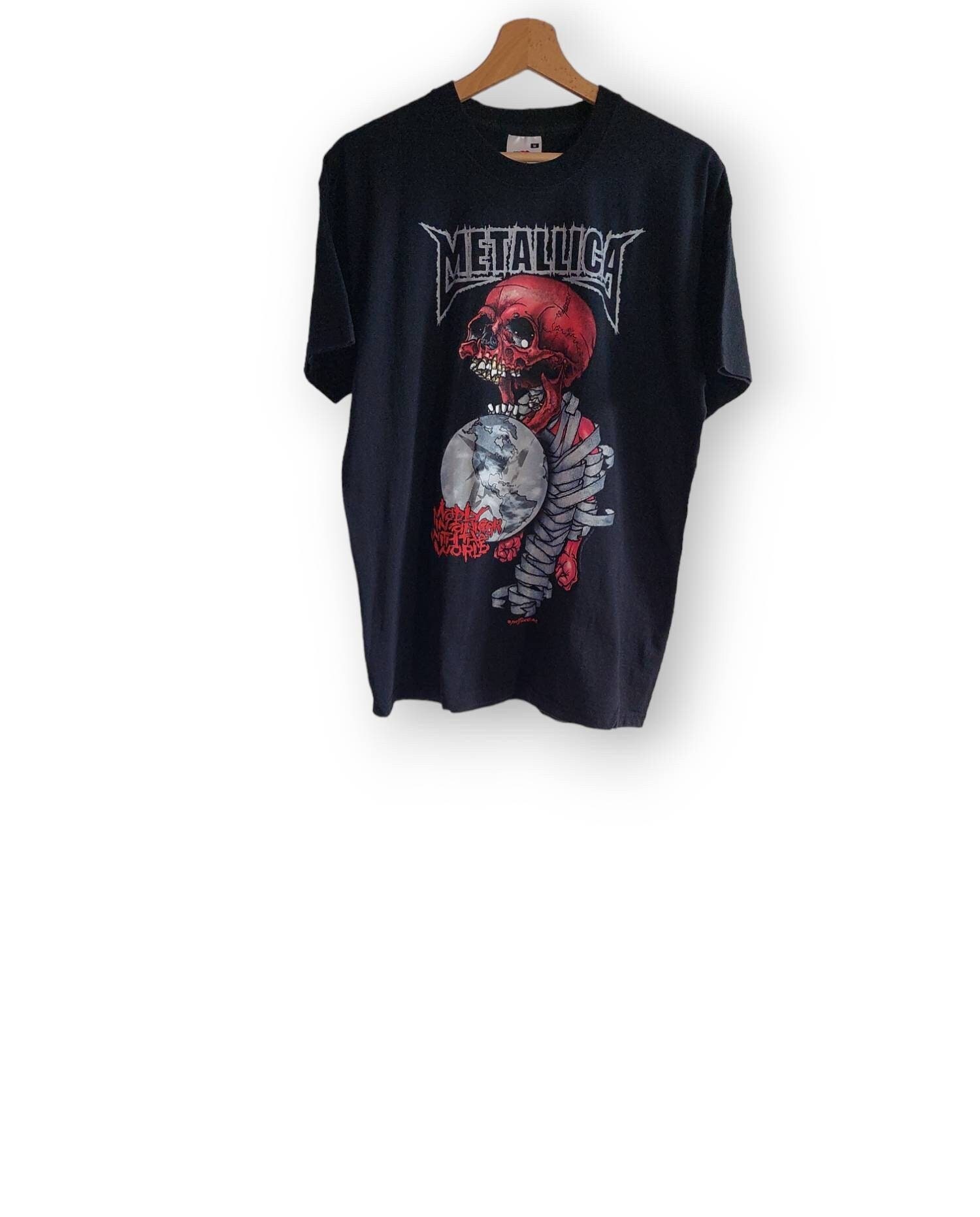 希少 00's LLICA PUSHEAD TOUR 2004 Tシャツ ♾️00's METALLICA♾️ @Pushead 