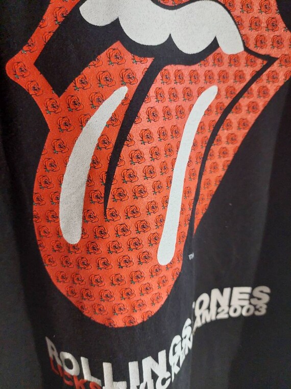 Vintage Jerzees Rolling Stones Licks T-Shirt Twic… - image 6