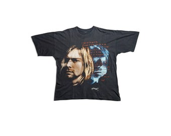 Vintage Kurt Cobain Empire T-Shirt Back Front Print 90s Style  Clothing  Nirvana Grung Is Dead