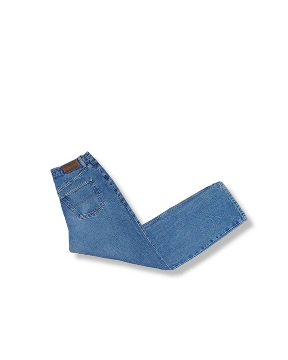 Vintage Tommy Hilfiger Blue Denim Jeans Hecho en Mexico US Fabric 90s Classic Clothing Etsy Mexico