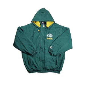 Vintage  Bay Packers Green Starter Jacket Big G NFL Size XL 90s Style VTG Clothing