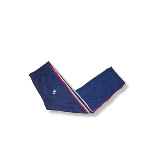 Vintage Navy Blue Nike Track Pants 90s Clothing