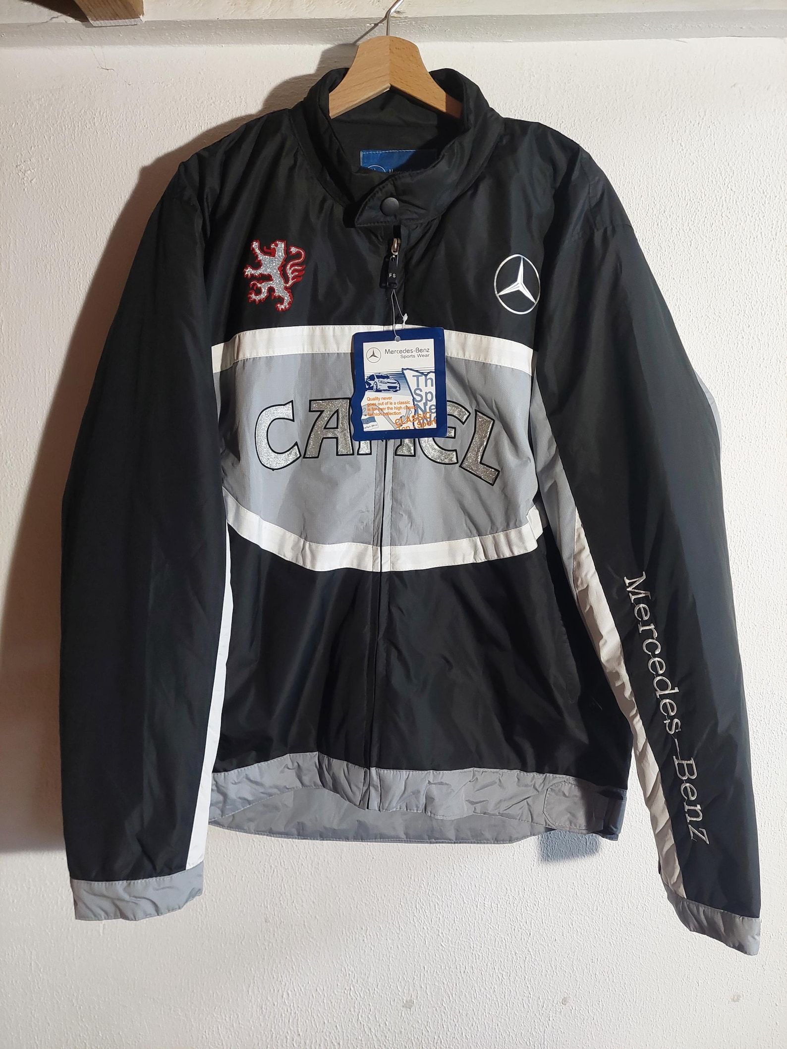Vintage New Mercedes-benz Camel Racing F1 Jacket Size XXL - Etsy