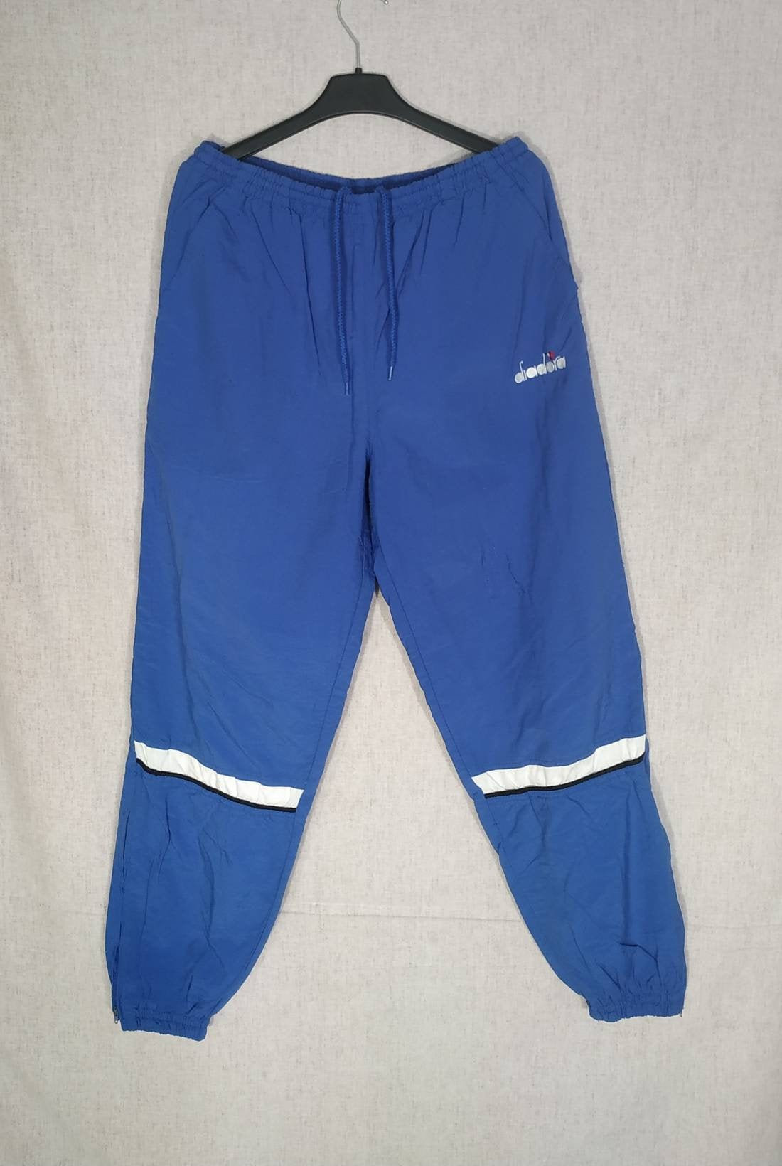 Blue Track Pants Mens Track Trousers Sport Pants Athletic Pants