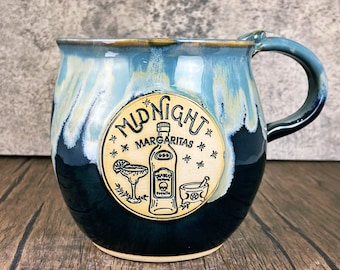 Midnight Margarita Pitcher – Practical Magic Inspired – Handmade Pottery – Custom Colors